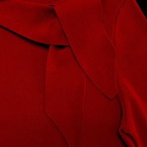 Ann Taylor Red Sweater 3/4 sleeve